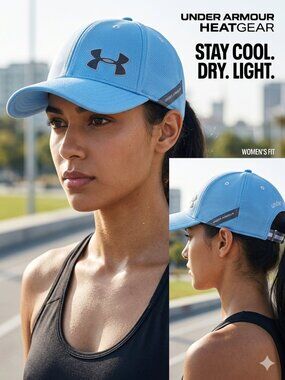 Under Armour Heatgear Blue Womens Cap - One Size